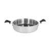 AF 1760-LUXURY DESIGN TAVA DVIJE RUČKE 28cm INOX 18/10