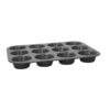 KALUP ZA 12 KOM MUFFINA 32X27 CM ČELIK, PREMIUM BAKERY*RASPRODAJA